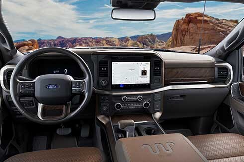 Ford Lobo King Ranch 2025, Camioneta Pickup equipa SYNC 4 de gran Conectividad y compatibilidad